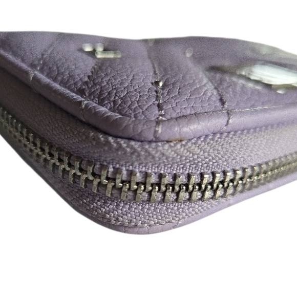 Victoria's Secret Lavender Quilted Wallet - Picture 4 of 7